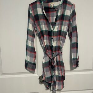 Matilda Jane Multicolor Plaid Shirt